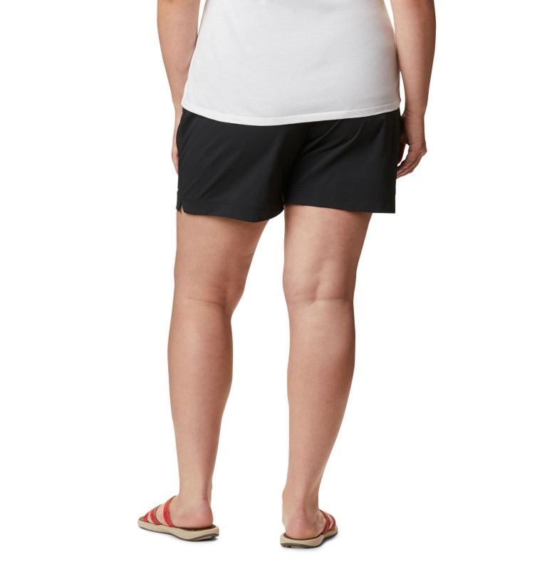 Women's Columbia Anytime Casual Shorts Black | Plus Size CA-KA1C8